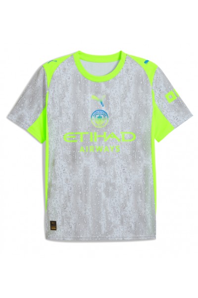 Manchester City Rayan Ait-Nouri #21 Jalkapallovaatteet Kolmaspaita 2025-26 Lyhythihainen Manchester City Rayan Ait-Nouri #21 Jalkapallovaatteet Kolmaspaita 2025-26 Lyhythihainen